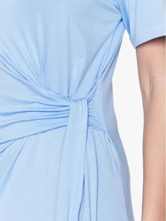 Tommy Hilfiger Regular Fit Jurk – Blauw – Dames