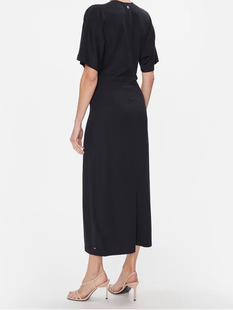 Tommy Hilfiger Cocktail Regular Fit Dress – Black – Women