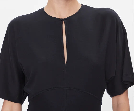 Tommy Hilfiger Cocktail Regular Fit Dress – Black – Women