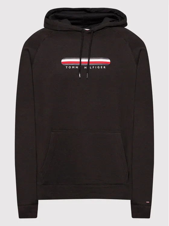 Tommy Hilfiger Regular Fit Hoodie – Zwart – Heren