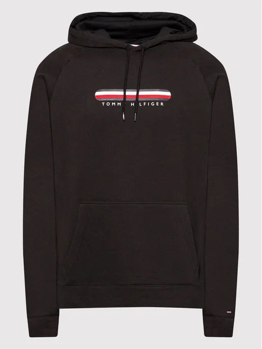 Tommy Hilfiger Regular Fit Hoodie – Zwart – Heren