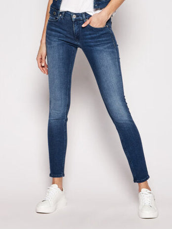 Tommy Jeans Sophie Skinny Jeans met lage taille – Blauw – Dames