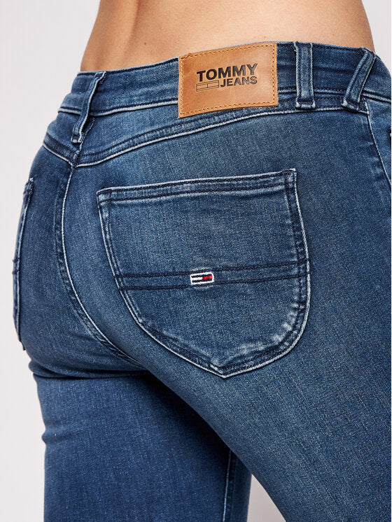 Tommy Jeans Sophie Skinny Jeans met lage taille – Blauw – Dames