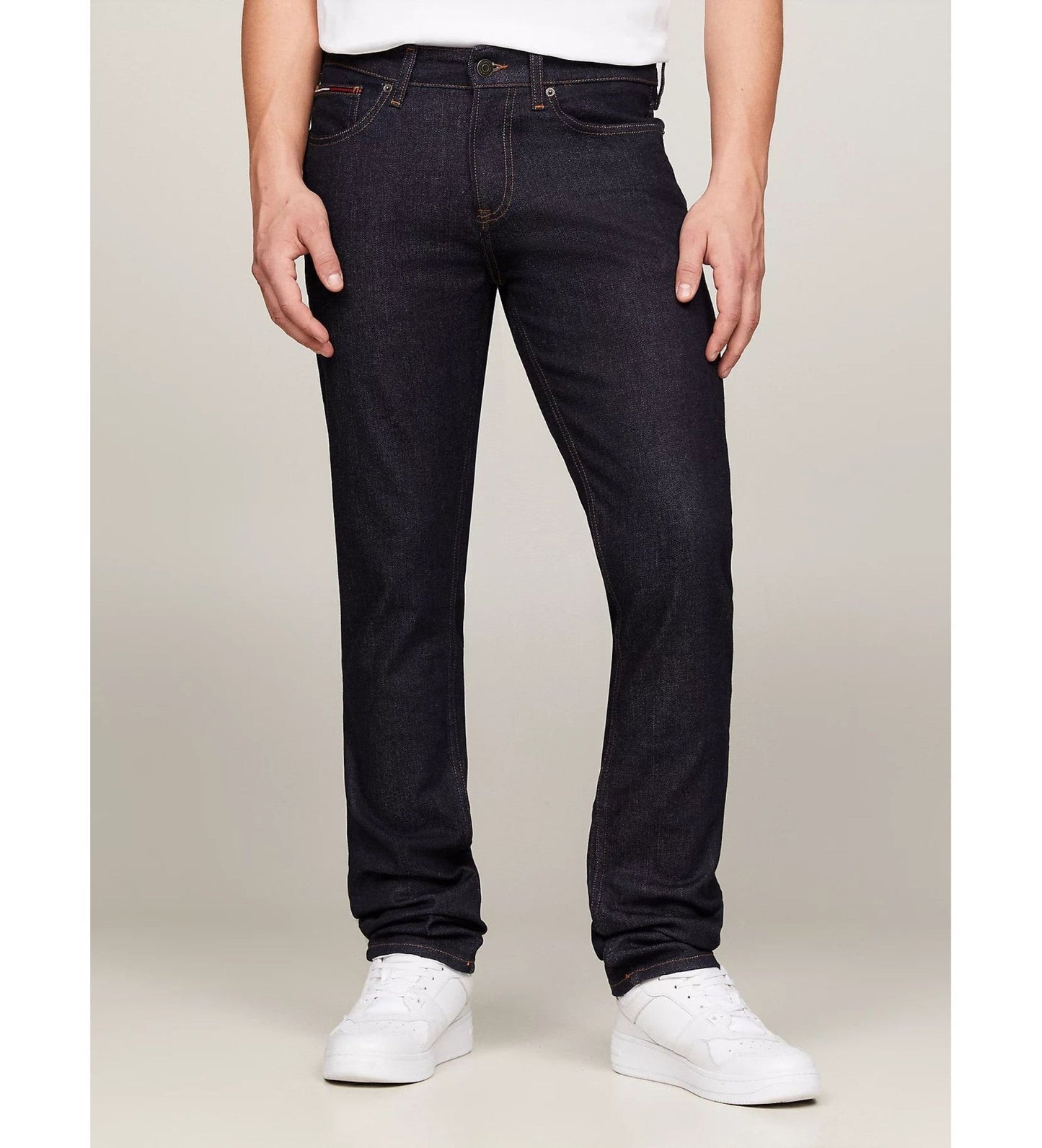 Tommy Jeans Slim Fit Scanton Jeans – Zwart – Heren