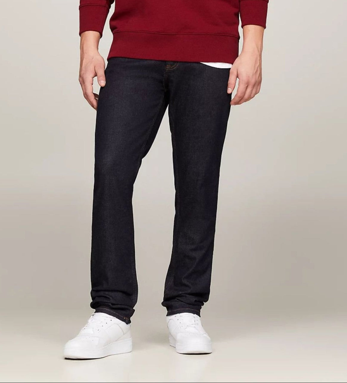 Tommy Jeans Slim Fit Scanton Jeans – Zwart – Heren