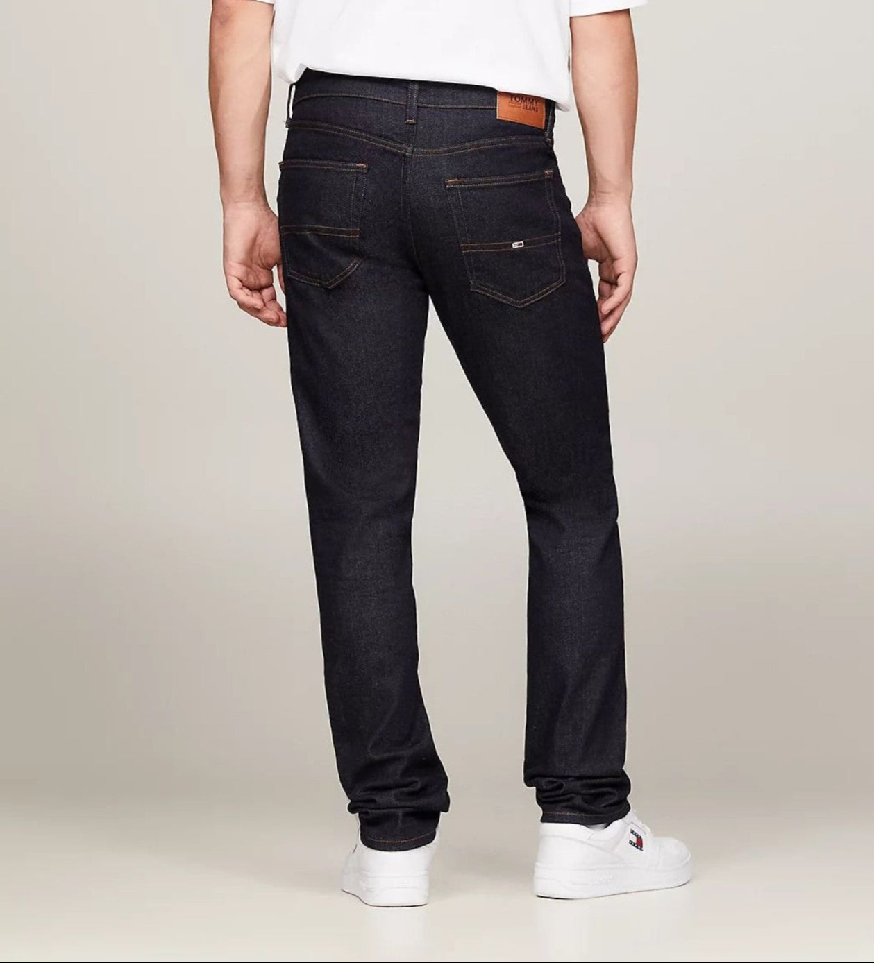 Tommy Jeans Slim Fit Scanton Jeans – Zwart – Heren