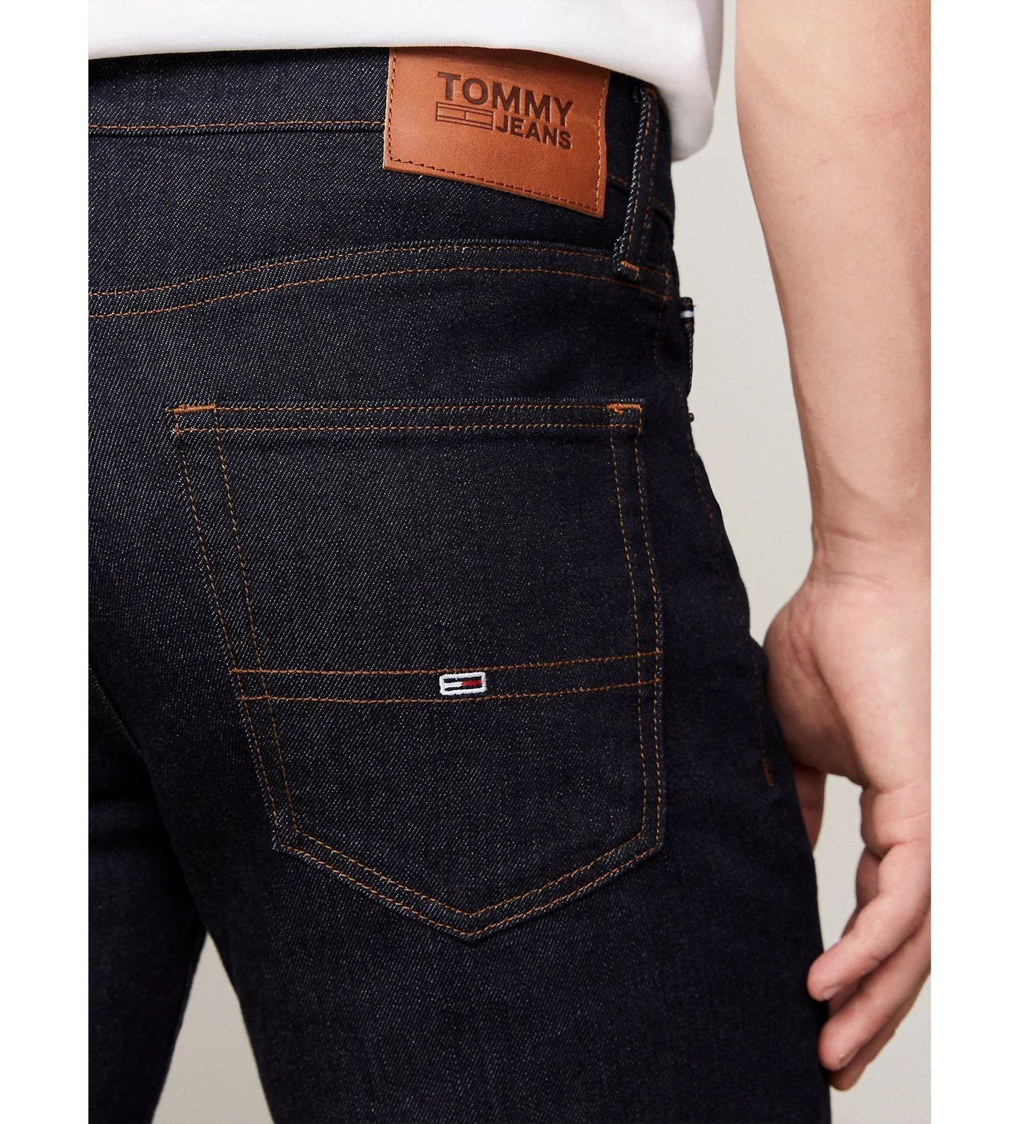 Tommy Jeans Slim Fit Scanton Jeans – Zwart – Heren