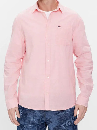 Tommy Jeans Shirt – Roze – Heren