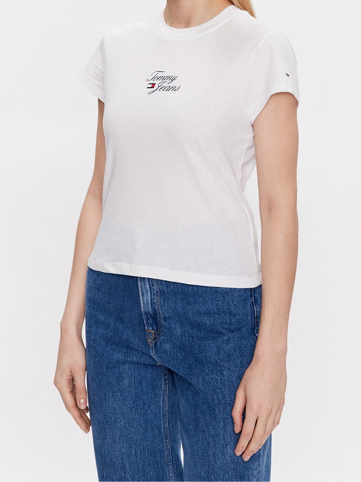 Tommy Jeans T-Shirt – Wit - Dames