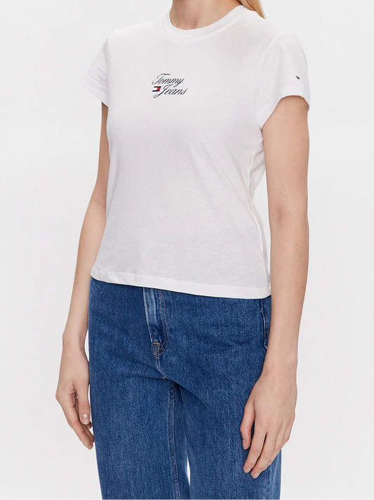 Tommy Jeans T-Shirt – Wit - Dames