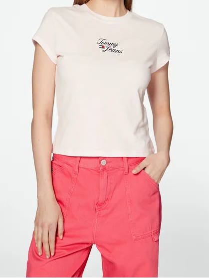 Tommy Jeans T-Shirt – Beige – Dames