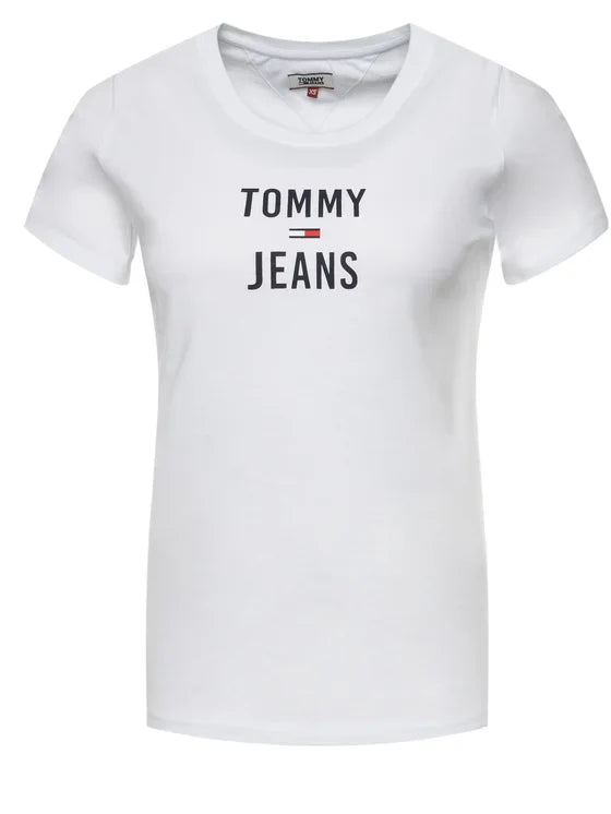 Tommy Jeans T-shirt – Wit – Dames
