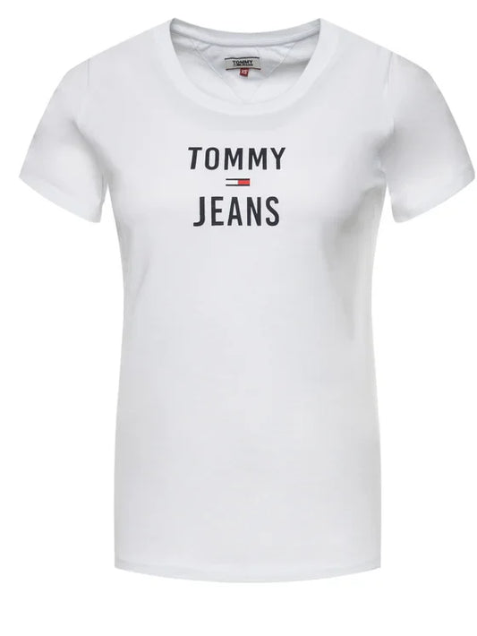 Tommy Jeans T-shirt – Wit – Dames