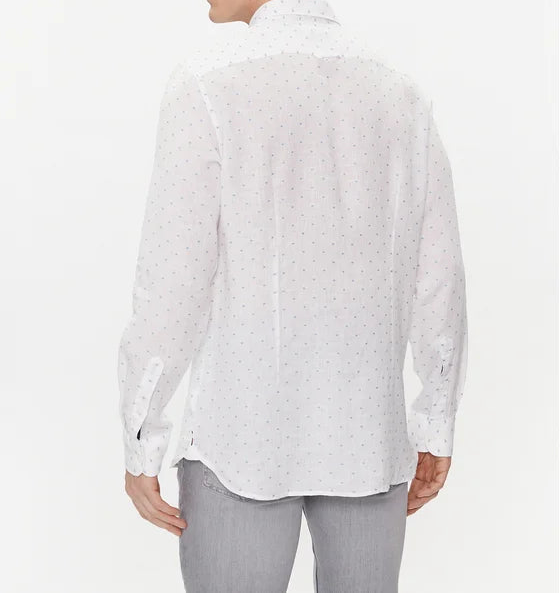 Tommy Hilfiger Slim Fit Shirt – Wit – Heren