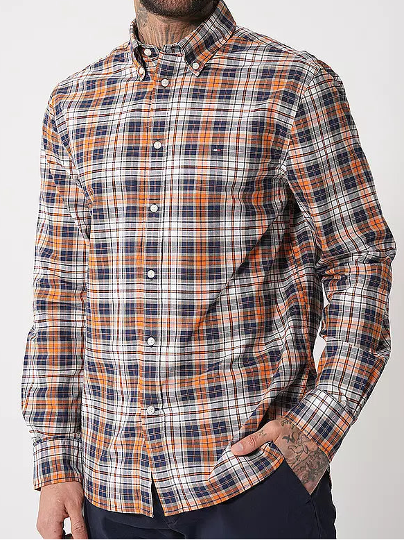 Tommy Hilfiger Regular Fit Shirt – Geruit – Heren