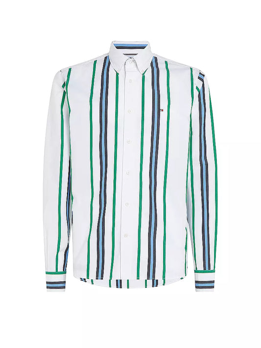 Tommy Hilfiger Vertical Stripe Shirt – Striped – Men