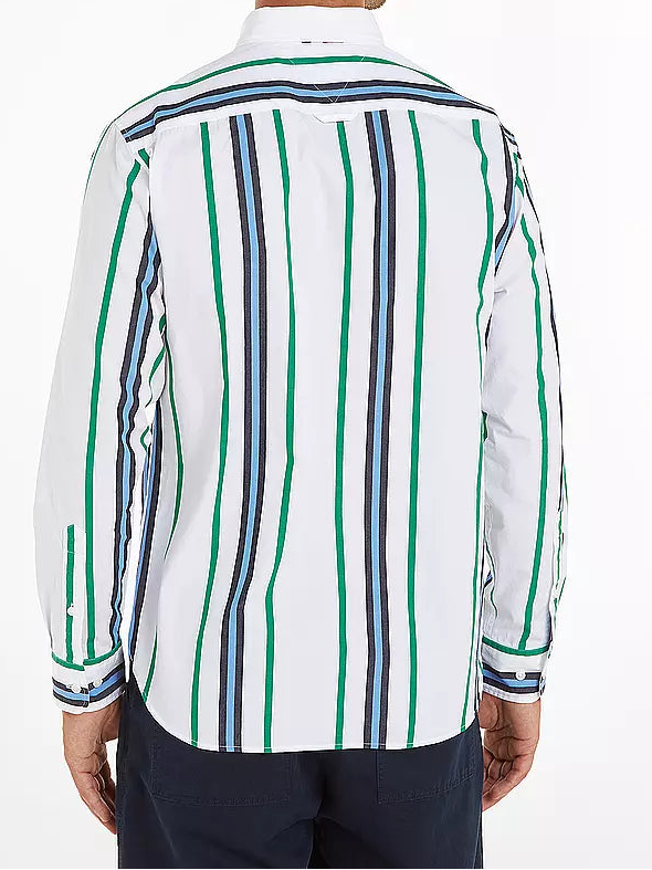 Tommy Hilfiger Overhemd met Verticale Strepen – Gestreept – Heren