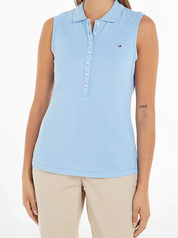 Tommy Hilfiger Poloshirt – Blauw – Dames