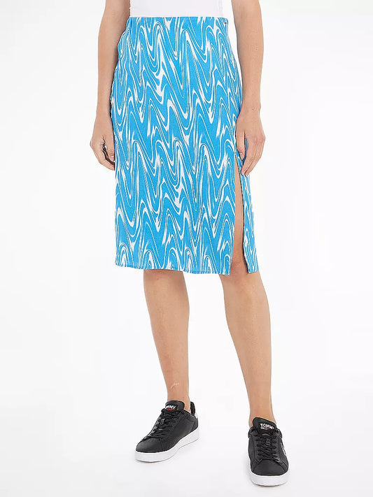 Tommy Hilfiger Rok – Blauw – Dames