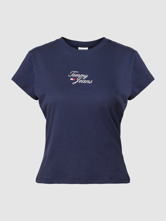 Tommy Jeans T-Shirt - Marineblauw – Dames