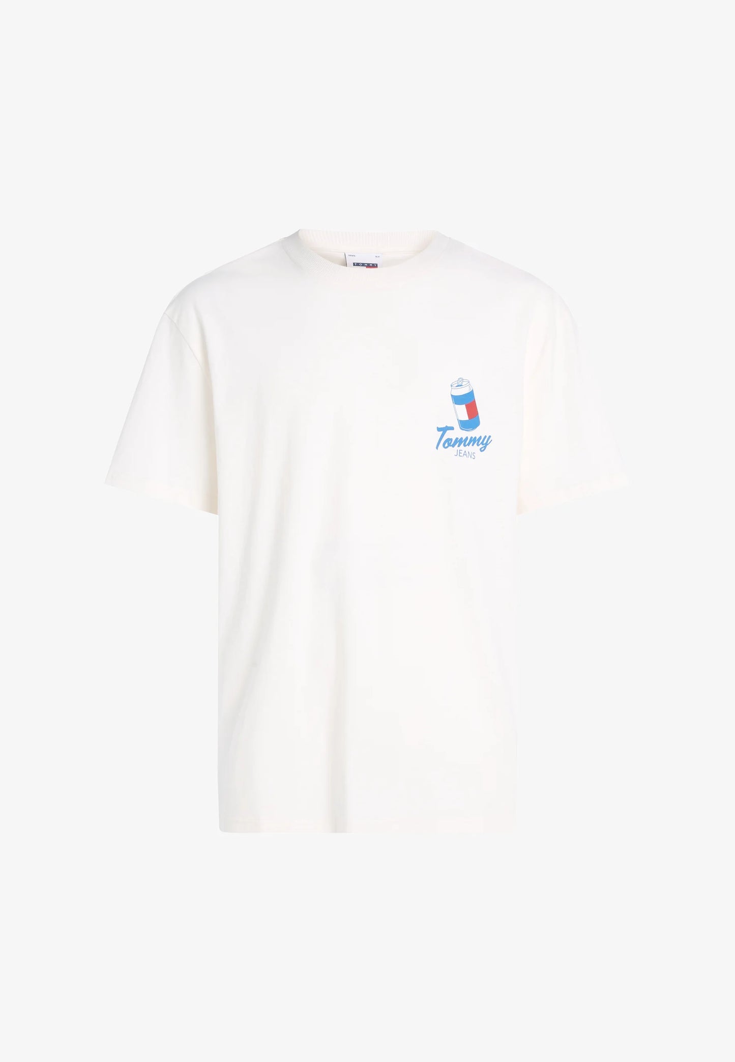 Tommy Jeans Regular Fit T-shirt – Wit – Heren