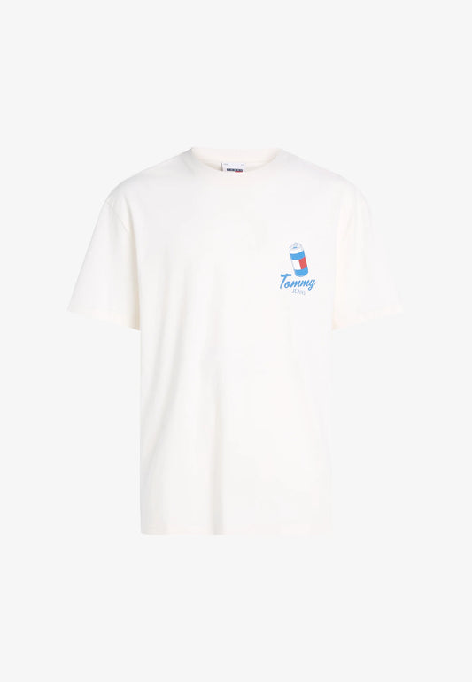 Tommy Jeans Regular Fit T-Shirt – White – Men