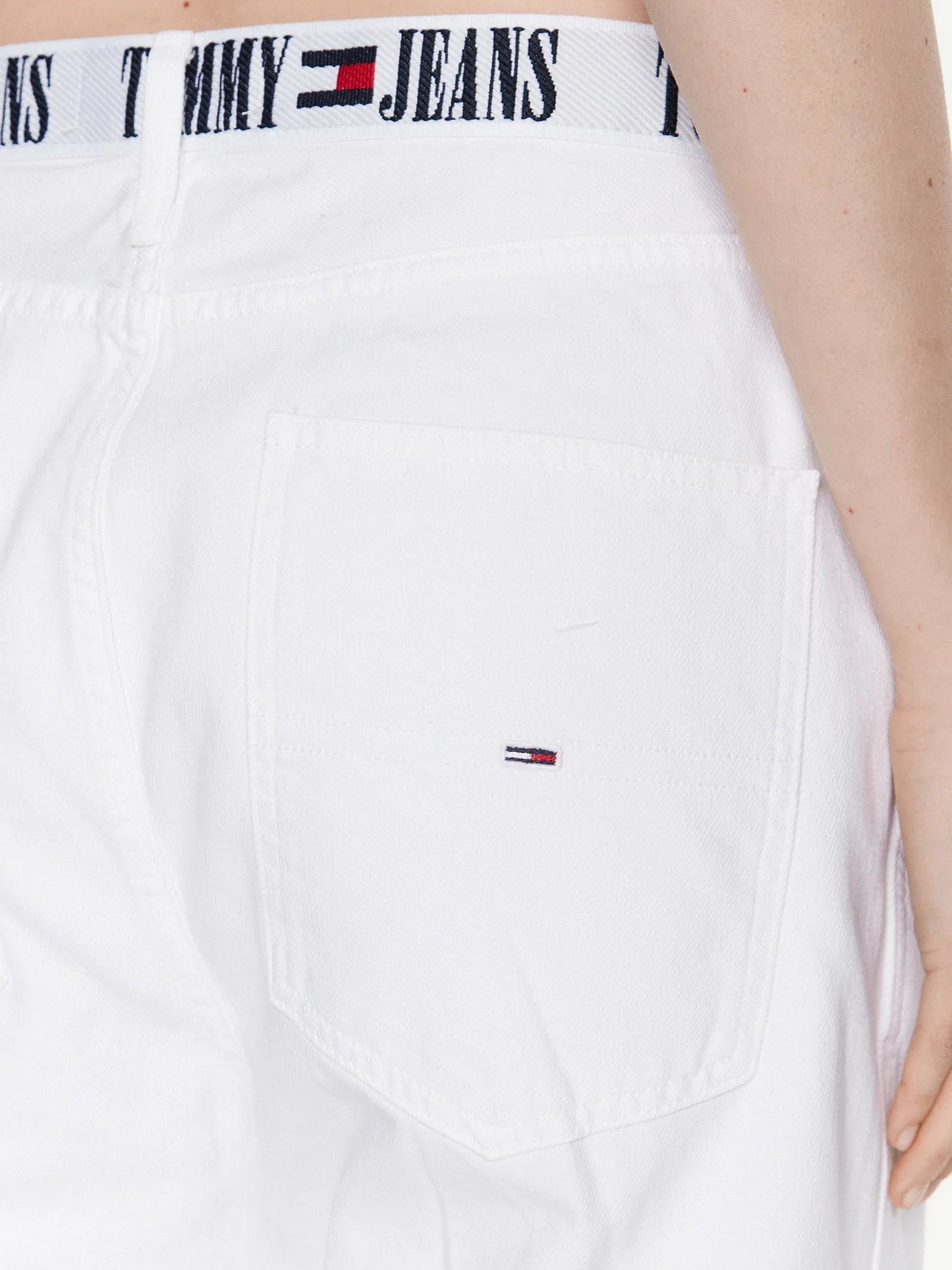 Tommy Jeans Baggy Fit Jeans - Wit - Dames