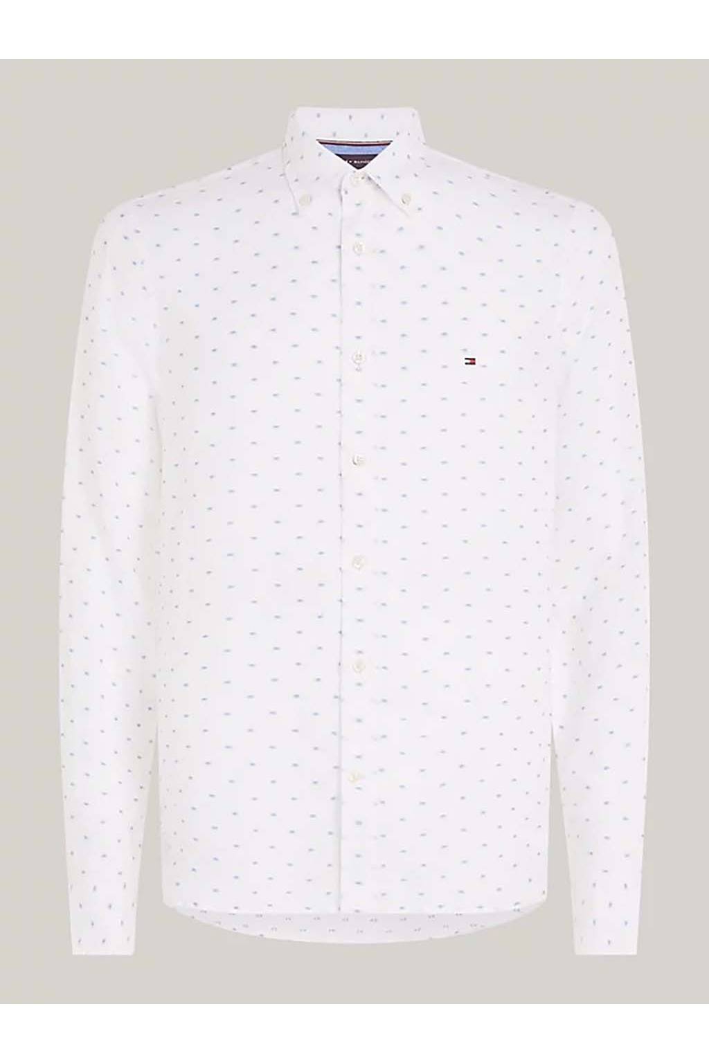 Tommy Hilfiger Slim Fit Shirt – Wit – Heren