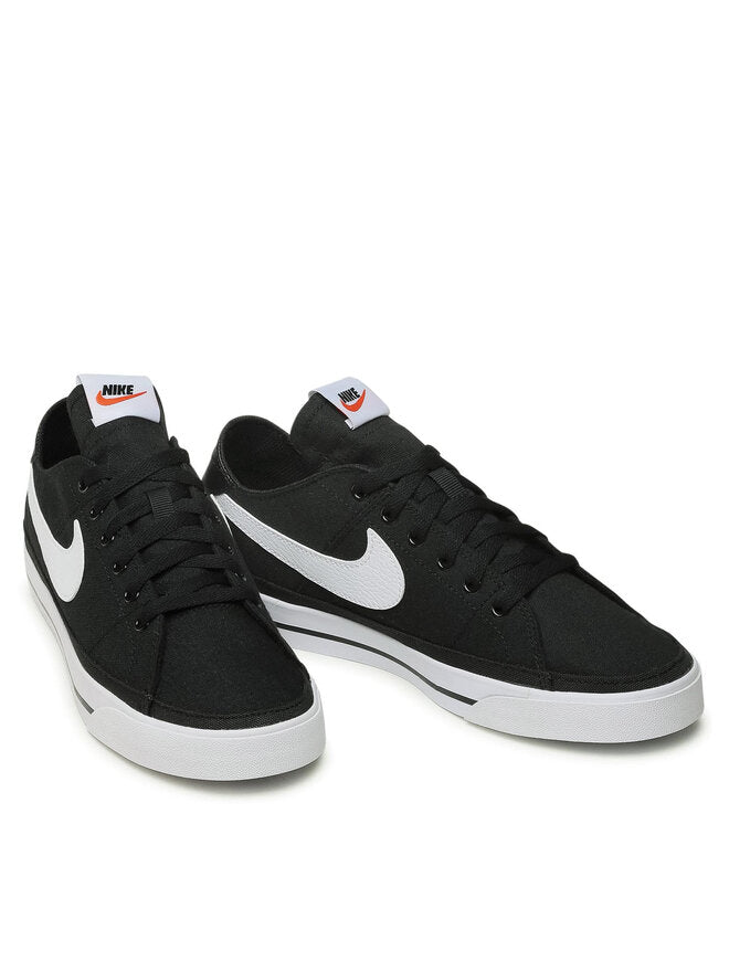 Nike Court Legacy Canvas Sneakers – Zwart – Heren