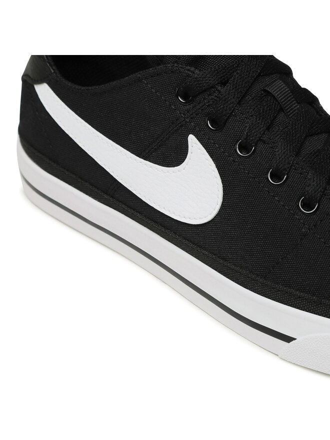 Nike Court Legacy Canvas Sneakers – Zwart – Heren