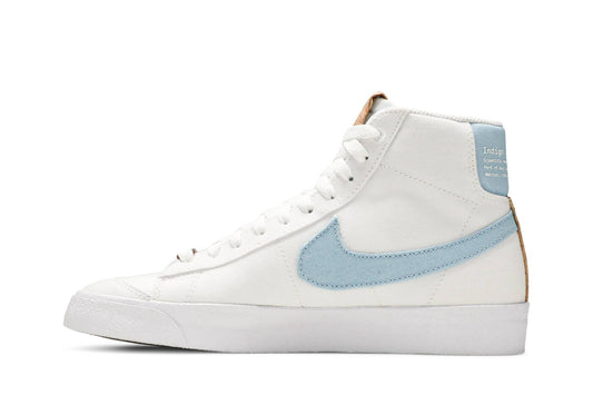 Nike Blazer Mid 77 Sneakers – Wit/Blauw – Dames