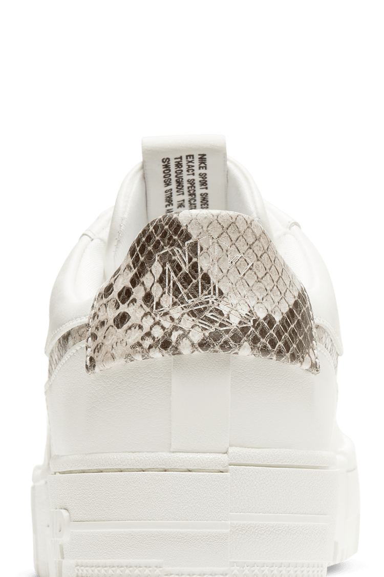 Nike Air Force 1 Pixel Snake Sneakers – Wit/Beige – Heren