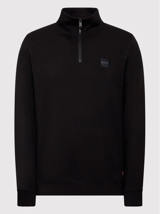 BOSS Half-Zip Sweatshirts – Black – Men